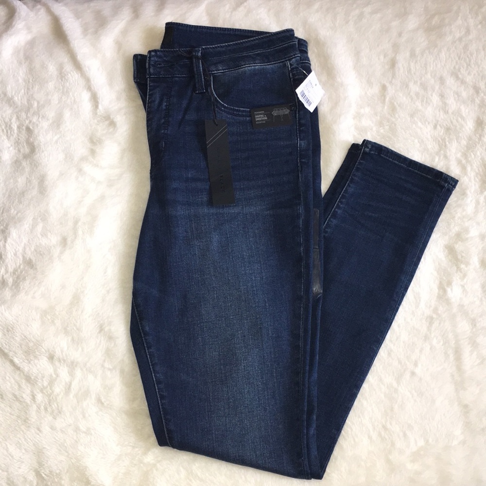 Buckle Black Curvy Skinny Jeans